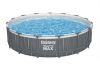 Бассейн каркасный Bestway Steel Pro Max 561GD 457x107 см, 14970 л, фильтр-насос 3028 л\ч, лестница, тент, подсветка